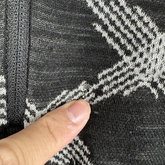 Smartwool Men's 1/4 Quarter Zip Long Sleeve Pullover Sweat Black Grey Size XL - Picture 12 of 12